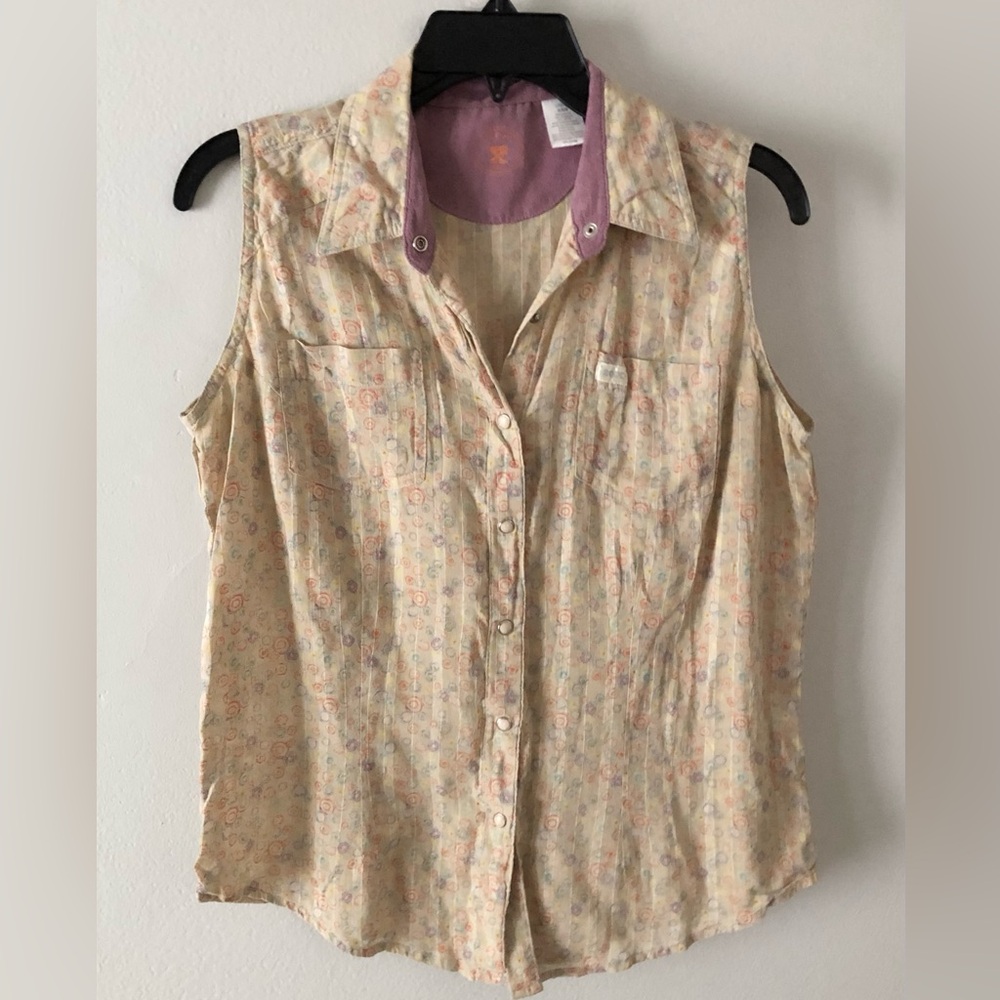 VTG Y2K Twenty X Pearl Snap Top
